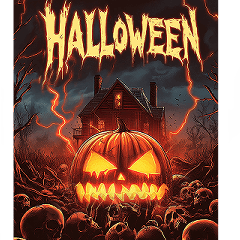 Horror Halloween (Popup Stickers)