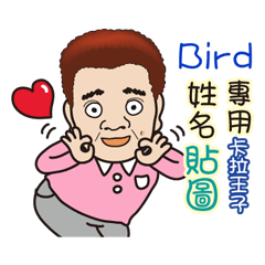 「Bird專用」♡帥氣歐巴卡拉王子♡姓名貼