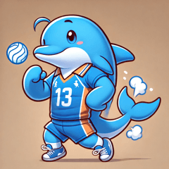 Volleyball Dolphin Fun