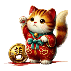 lucky cat very lucky 7