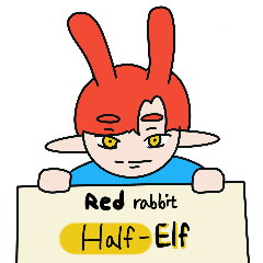 red rabbit half-elf