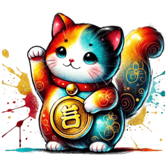 lucky cat very lucky 16