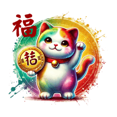 lucky cat very lucky 17