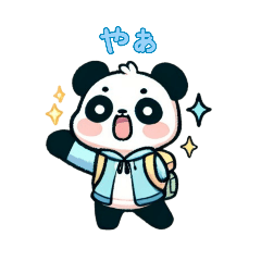 pastel  panda