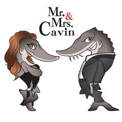 Cavin&Cavina Sticker