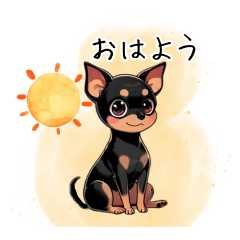 DogSeries Miniature Pinscher Black Daily