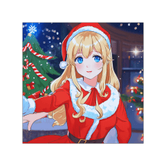 No text* Animation * Girls for Christmas