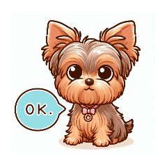 Yorkshire Terrier stamp 2