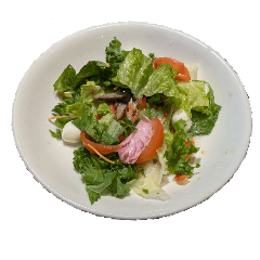 simple tomato and cream cheese salad