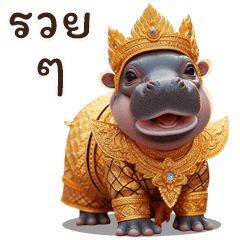 Thai Hippo Blessing