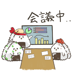 [bulu] Onigiri Polite Sticker