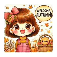 Mame-chan's Arrival of Autumn  Text