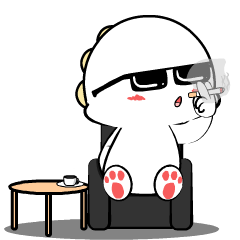 White Dino 5 : Effect stickers