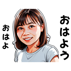 ohayo-san's sticker by Tsukusuta vYxY