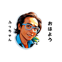 futchan-san's sticker by Tsukusuta 9uwk