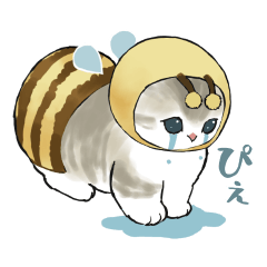 動く!みつばちにゃん