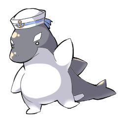 Killer whale, orca man-kun.