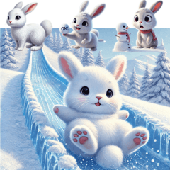 Snow the Rabbit: Winter Joy!