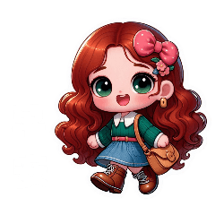 紅髮小女孩