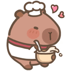 Capybara Chef-Chef King(No words)