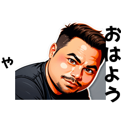 ya-san's sticker by Tsukusuta VO7L