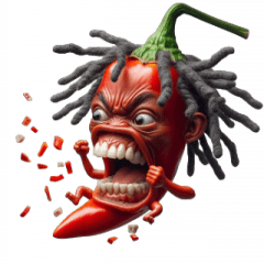 Ugly-Faced Chili Pepper Expression