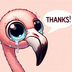 Tearful Flamingo@SFW