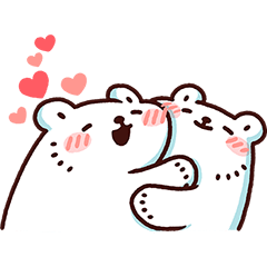 หมีขาวแบค แบค ชีวิตรัก