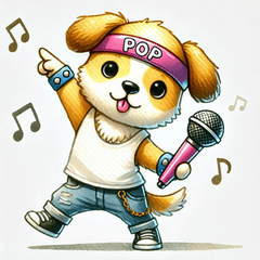 Funky Dancing Dog!