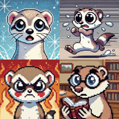 Pixel Stoat Adventures