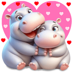 Baby Hippo Po: Super Cute Daily Chat