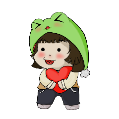 frog girl_Milai