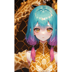 giraffe style girl