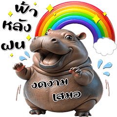 Cute Fat Hippo : Emotions (PopUp)9