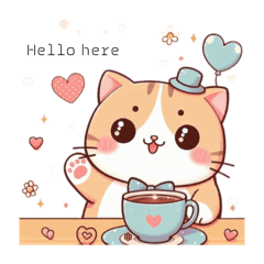 kawaii cats daily life