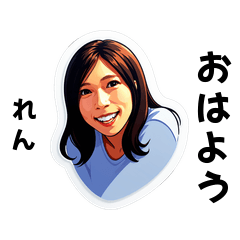 ren-san's sticker by Tsukusuta 2mxW