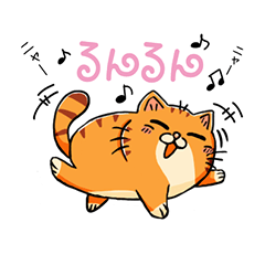 Tora Nyan chan's meetup sticker