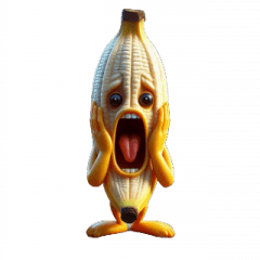 Screaming banana I can't take it anymore