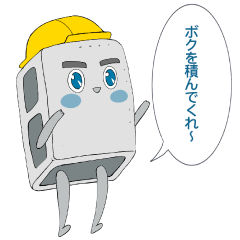 GLOTECH Corp. "Burokkun" Sticker.