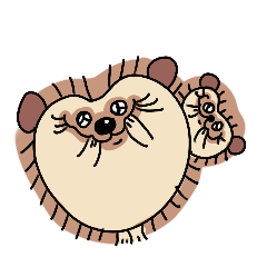 cute hedgehog togepuni