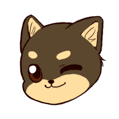 Black Shiba Inu (face)