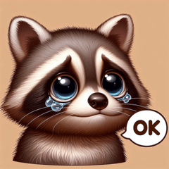 Teary Raccoon Dog@SFW