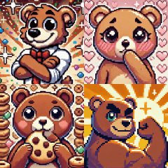 Pixel Bear Adventures