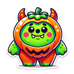 Monster Pumpkin Uncle