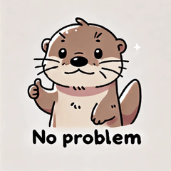 Clumsy Otter Stickers @SFW