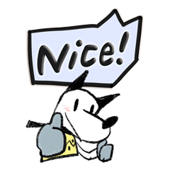 Oops Dog - Stickers of Interjections