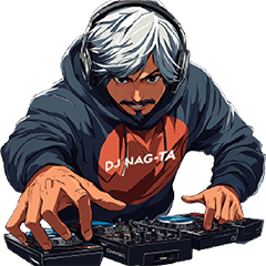 DJ NAG-TA Sticker