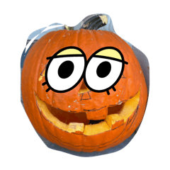 Goofy Halloween Pumpkins