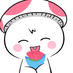 Lovely Mushroom 4 : Effect stickers