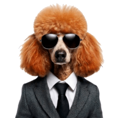 The Signature Lines of Suit Dog